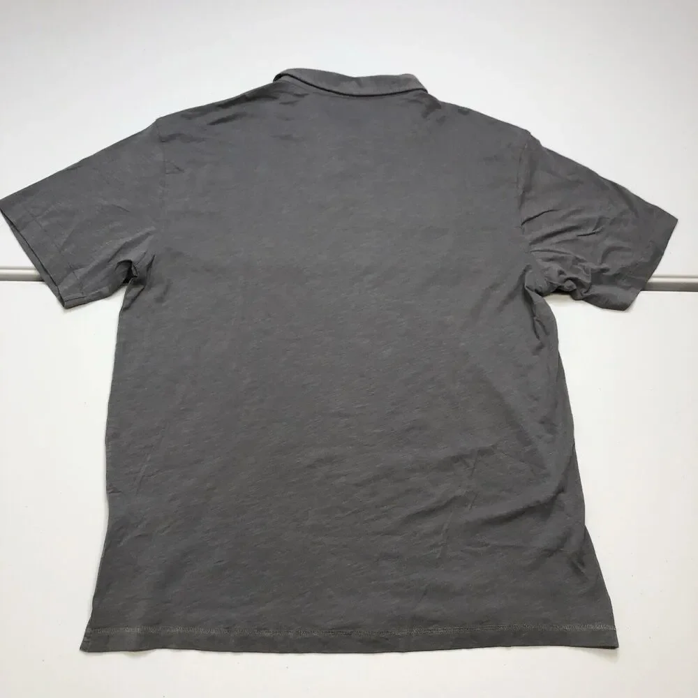 Linksoul Shirt Mens XL Charcoal Hopper Knit Polo Shirt Casual Preppy Golf LS1220 - Picture 11 of 11